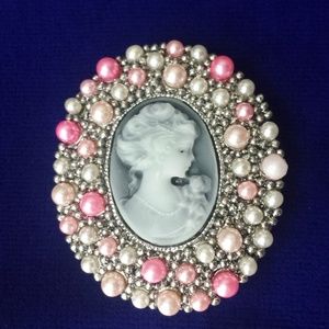 RosePerleBrocheVictorienPearlBroochVictorianCameo